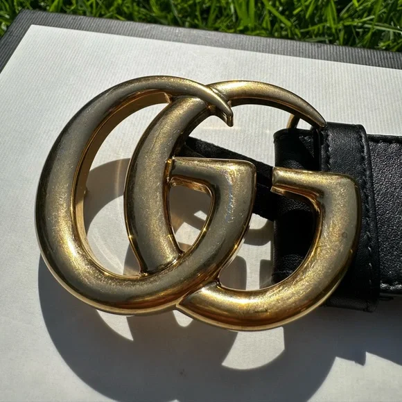 Authentic Gucci GG Marmont Belt - Picture 7 of 16